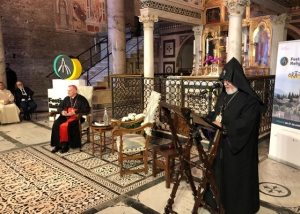 Католикос Всех Армян выступил с докладом на Фестивале религий